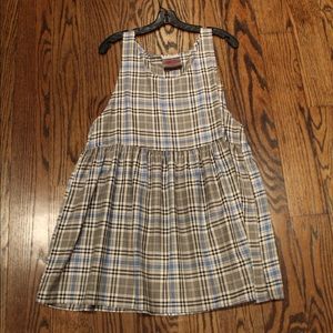 urban outfitters flannel dress